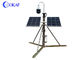 Albero telescopico di alluminio di sollevamento manuale 2,0 Megapixel 1920*1080P del CCTV con il treppiede