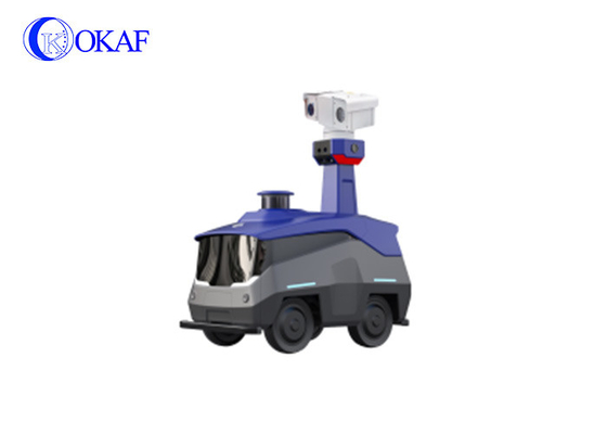 Robot di pattuglia di sicurezza intelligente Robot di navigazione autonomo