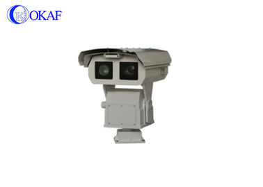 Macchina fotografica intelligente di alta definizione PTZ, 2 macchina fotografica 5km del IP di Megapixel PTZ doppi - spettro