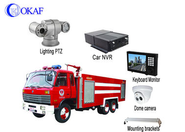 macchina fotografica senza fili del veicolo PTZ di 4G HD, macchina fotografica d'inseguimento automatica 2,1 Megapixels del IP di PTZ
