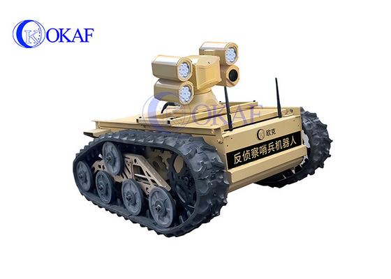 Chassis Robot Intelligente Camera AI PTZ Robot di sicurezza Pattuglia