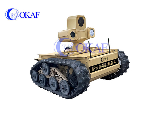 Chassis Robot Intelligente Camera AI PTZ Robot di sicurezza Pattuglia